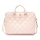Torba za prenosnike Guess 4G Quilted Pink, do 16
