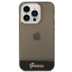 Guess zaščitni ovitek Translucent HardCase Black, Iphone 14 Pro Max