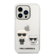Karl Lagerfeld zaščitni ovitek  Karl&Choupette, iPhone 14 Pro