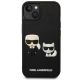 Karl Lagerfeld zaščitni ovitek Iconic Karl Choupette Ikonik3D Black iPhone 14