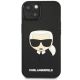 Karl Lagerfeld zaščitni ovitek  Karl`s Head Black 3D, Iphone 14