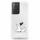Karl Lagerfeld zaščitni ovitek Choupette, Samsung Galaxy S21 Ultra