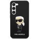 Karl Lagerfeld zaščitni ovitek Silicone Ikonik Hardcase Black, Samsung Galaxy S23