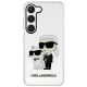 Zaščitni ovitek Karl Lagerfeld Glitter Karl&Choupette , Samsung Galaxy S23