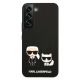 Karl Lagerfeld zaščitni ovitek Silicone Karl & Choupette Black, Samsung Galaxy S22