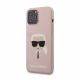 Karl Lagerfeld zaščitni ovitek Karl's Head Pink, Iphone 12 Mini