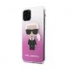 Karl Lagerfeld zaščitni ovitek Gradient Pink, Iphone 11 Pro