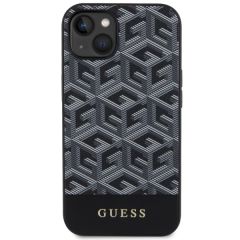 Guess zaščitni ovitek Magsafe  Cube Black, Iphone 14