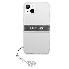 Guess zaščitni ovitek Gray Strap Charm, Iphone 13 Mini