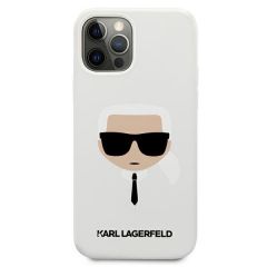 Karl Lagerfeld zaščitni ovitek Karl's Head White, Iphone 12/12 Pro
