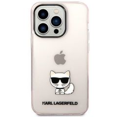 Karl Lagerfeld zaščitni ovitek Choupette Body Pink , Iphone 14 Pro