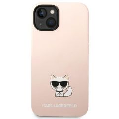 Zaščitni ovitek Karl Lagerfeld Silicone Choupette Body iPhone 14 Pro