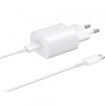 Samsung polnilec 45W, z kablom, bel