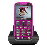 Telefon EVOLVEO Easyphone XR, roza