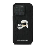 Karl Lagerfeld zaščitni ovitek Monogram Karl & Choupette Head Pin, Iphone 16 Pro Max