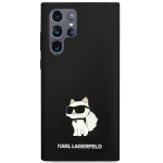 Karl Lagerfeld zaščitni ovitek Silicone Choupette , Samsung Galaxy S24 Ultra
