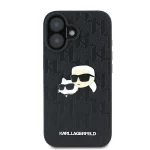 Karl Lagerfeld zaščitni ovitek Monogram Karl & Choupette Head Pin, Iphone 16