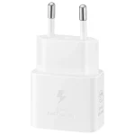 Samsung brzi kućni punjač, 25W, USB-C GaN, bijeli