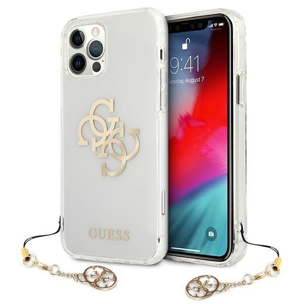 Ovitek GUESS Gold Charms, Iphone 12 Pro Max