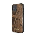 Guess zaštitna futrola Script Python smeđa