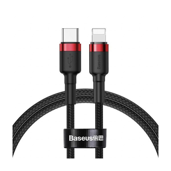 Kabel BASEUS Cafule, USB-C - lightning, 1m