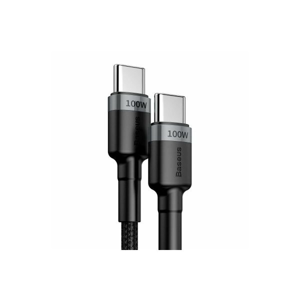 BASEUS kabel Dynamic USB-C - USB-C 2m, 100W, črn