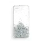 Urbie Star Glitter maskica, Xiaomi Redmi Note 10, srebrna